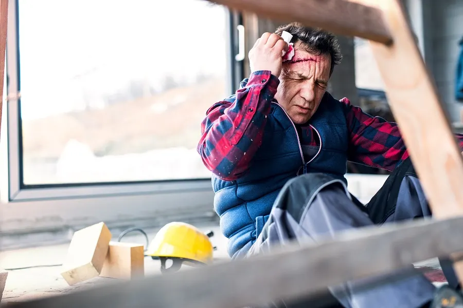 construction accident victim