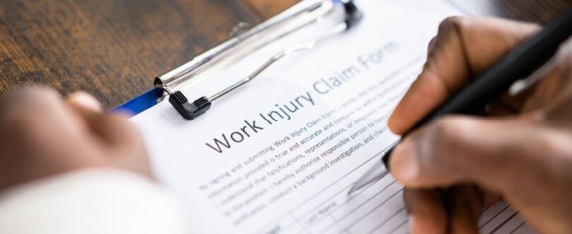 work injury claim form